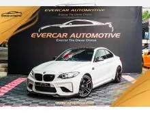 2018 BMW M2 3.0 Competition Coupe F87 M-SPORT CF Roof Dry CF F/Bodykit DownPipe AkraTwinExhaust LCI LED Tailamp DigitalMeter LeatherSeat 19 S/Rim 62K