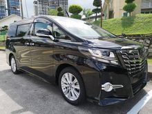 * YEAR END PROMOTION * LAST CALL FOR SST WAIVER * 2015 Toyota Alphard 2.5 G S MPV