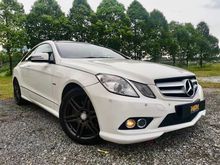 2011 Mercedes-Benz E250 CGI 1.8 Avantgarde Coupe #HARGA SIAP TUKAR NAMA #NO PROCESSING #ONE QUALITY OWNER #SUNROOF MEMORY SEAT P/START #NO NEED REPAIR