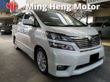 2010 Toyota Vellfire 2.4 Z Platinum MPV One Owner