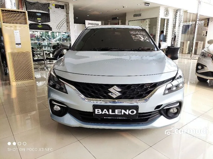 Jual Mobil Suzuki Baleno 2024 1.5 di Banten Automatic Hatchback Silver Rp 221.500.000