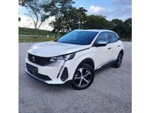 2023 Peugeot 3008 1.6 THP Allure SUV (A) FULL SERVICE RECORD PEUGEOT / KEYLESS / PUSH START / POWER BOOT / SUNROOF MOONROOF