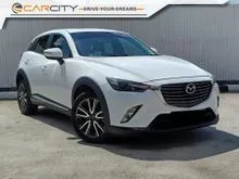 2017 Mazda CX-3 2.0 SKYACTIV-G 1Y-WARRANTY SUNROOF 1 OWNER