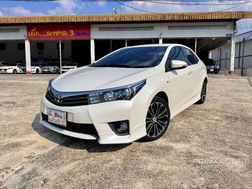 2016 Toyota Corolla Altis Esport Sedan