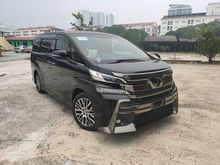2015 Toyota Vellfire 2.5 Z G Edition MPV,PRE CRASH, BEST BUY, 2015 UNREGISTER