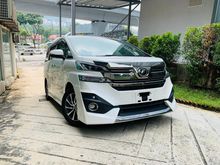 3.5 EL Toyota Vellfire 3.5 Executive Lounge MPV UNREGISTER!!! EXECUTIVE PILOT SEAT , JBL HOME THEATER , SURROUND CAMERA , SUNROOF , PRICE CAN NEGO!!!