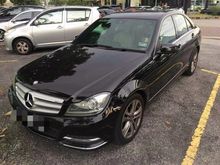 2013 Mercedes-Benz C200 2.0 Avantgarde Sedan -- No GST --
