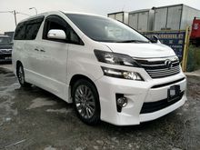 2014 Toyota Vellfire 2.4 Z Golden Eyes 2 (A) REGISTER 2017 ** FULL SPEC ** SPECIAL PROMOTION ** EXCELLENT CONDITION **