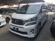 Toyota Vellfire 2.4 Z G Edition MPV