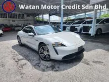 2024 Porsche Taycan Sedan Color Chalk (5 Year Warranty Battery) (No Extra Charges) (No Hidden Cost) Sport Chrono Package Panoramic Roof 360 Camera