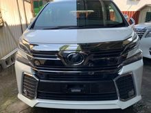 2017 Toyota Vellfire 2.5 MPV * Vellfire 8 Seater * 2 Power Door * Pre-Crash * Raya Offer