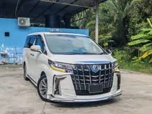 2016 Toyota Alphard 2.5 G 8 seater SUNROOF