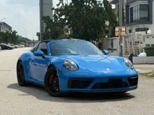 2023 Porsche 911 3.0 Targa 4 GTS Convertible - TIP TOP CONDITIONS,SHARK BLUE,MATRIX LED HEADLIGHTS...