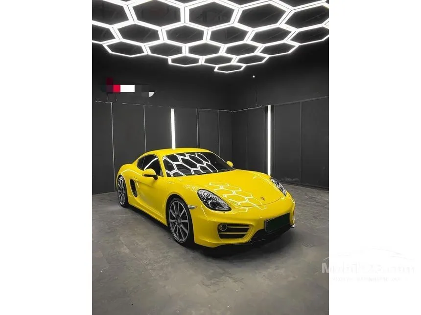 Jual Mobil Porsche Cayman 2014 2.7 di DKI Jakarta Automatic Coupe Kuning Rp 1.375.000.000