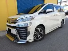 2015 2016 Toyota Vellfire 2.5 ZG JBL 4 CAM HOME THEATER FACELIFT