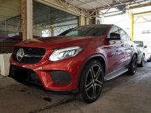 2016 Mercedes-Benz GLE450 3.0 AMG SUV B@O Sound System Panoramic Roof Side Step Surround View Camera Power Boot Xenon Light LED Daytime Running Light