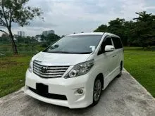 Toyota Alphard 2.4 G 240S MPV Car King Power Boot Full Spec