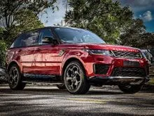 HOT RACING RED 2018 Land Rover Range Rover Sport 3.0 SDV6 HSE CAYENNE X6