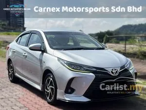 2021 Toyota Vios 1.5 J E G Sedan / FULL SERVICE RECORD UNDER TOYOTA / UNDER TOYOTA WARRANTY TILL DEC 2026 / FULL BODYKIT / ANDROID PLAY / 3 YEAR WRRTY