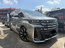 2024 Toyota Vellfire 2.5 Z local Malaysia under warranty until 2029