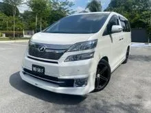 2013 Toyota Vellfire 3.5VL Edition Full Loan