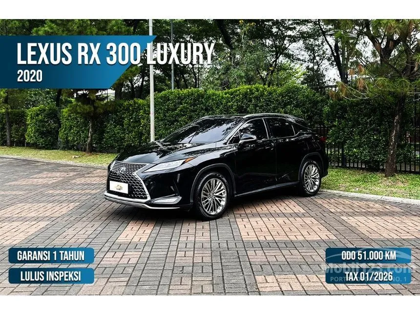Jual Mobil Lexus RX 300 2019 Luxury 2.0 di Banten Automatic SUV Hitam Rp 825.000.000