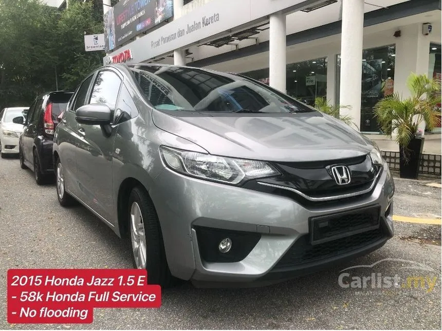 Honda Jazz 2015 E i-VTEC 1.5 in Kuala Lumpur Automatic Hatchback 