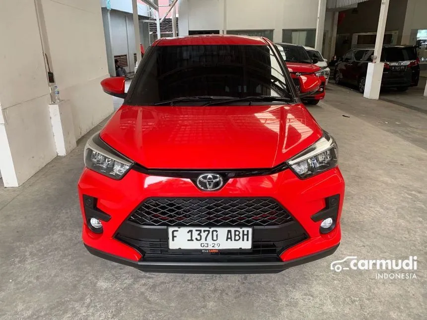 Jual Mobil Toyota Raize 2024 G (1 Tone) 1.2 di DKI Jakarta Manual SUV Merah Rp 194.000.000