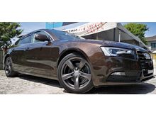 2013 AUDI A5 2.0 TFSI QUATTRO FACELIFT SPORTBACK JAPAN SPEC SELLING PRICE ( RM 163,000.00 NEGO ) CAR BODY - BORWN COLOR ( 3020 ) JAPAN SPEC