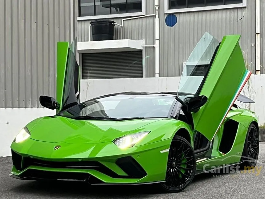 Recon The Only Unit in Market 2018 Lamborghini Aventador  S Roadster (  Super High Spec with full carbon and Sensonum sound system and Capristro  Exhaust ) 