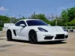 Recon 2019 Porsche 718 2.0 Cayman Coupe Bose Electric Seats Sport Chrono Sport Exhaust Red Leather