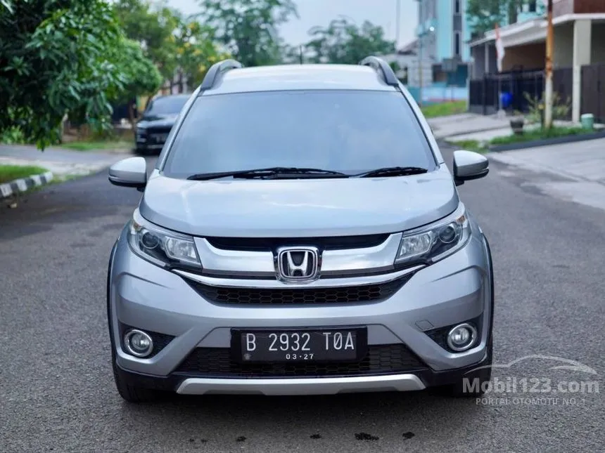 Jual Mobil Honda Mobilio 2017 E 1.5 di Banten Manual MPV Silver Rp 145.000.000