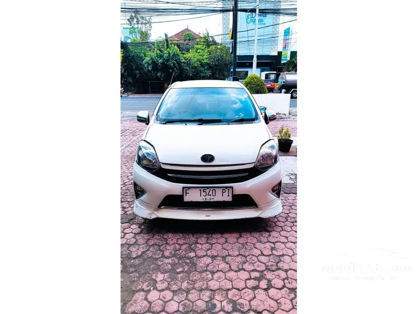 Jual Mobil Toyota Agya 2017 G 1.0 di Jawa Barat Automatic Hatchback Putih Rp 103.000.000