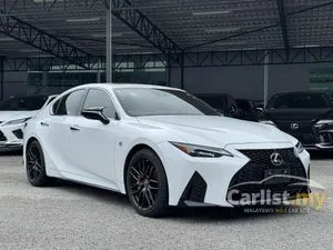 2021 Lexus IS 300 2.0 F Sport MODE BLACK SUNROOF 360 CAMERA BSM ORANGE CALIPER