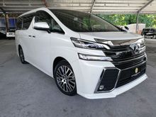 2017 Toyota Vellfire 2.5 ZG ALPINE AUDIO
