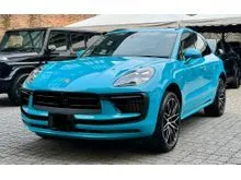 2022 Porsche Macan 2.9 S SUV MIAMI BLUE Facelift MACAN S 380HP 14 Way PDLS+ 360 Cam Airmatic PASM PAN ROOF