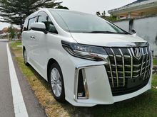 Alpine Head Rest Monitor 2018 Toyota Alphard 2.5 G SA MPV