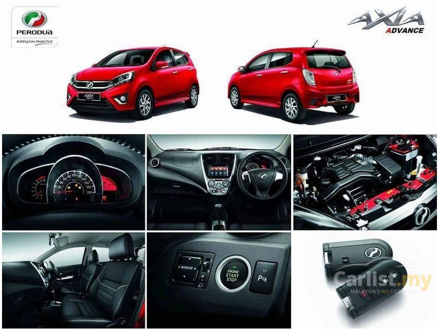 New 2018 Perodua Axia 1 0cc At Mt High Rebate Carlist My