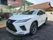 Recon 2020 Lexus RX300 F SPORT 2.0L (A) Grade5A PANORAMICROOF HUD BSM WIRELESSCHARGING 360CAM REDINTERIOR - Cars for sale