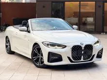 2022 BMW 420i 2.0 M SPORT CABRIOLET WITH PREMIUM WARRANTY