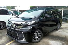 2015 Toyota Vellfire 2.5 ZG Edition with Sunroof