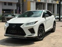 RECON 2021 Lexus RX 300 2.0 F Sport SUV BLACK INTERIOR SUNROOF GRADE 5A JAPAN OPTION REPORT UNREGISTER FREE WARRANTY
