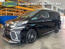 2017 Toyota Vellfire 2.5 Z G Edition MPV UNREG