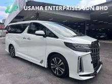 2021 Toyota Alphard 2.5 G S C Package MPV#7 SEATER#GRADE 4.5 (A)#4 CAMERA#JBL REAR ENTERTAINMENT#SUNROOF#CAR PRICE NEGO UNTIL LET GO#