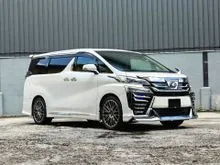 2018/22 Toyota VELLFIRE ZG 3.5 V6 MODELLISTA ALPINE HIGH SPEC USED REG 2022