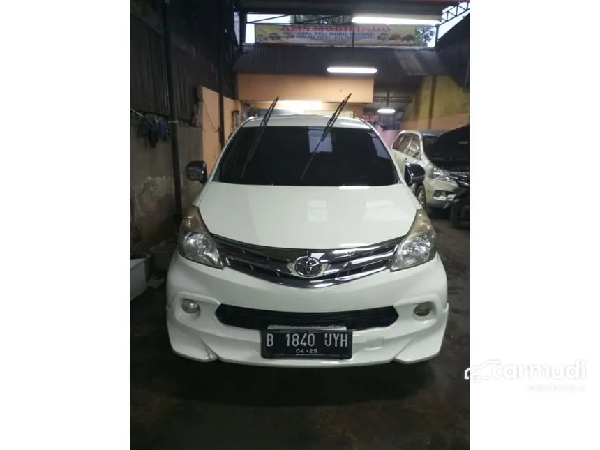 Jual Mobil Toyota Avanza 2015 G 1.3 di Jawa Barat Automatic MPV Putih Rp 127.000.000