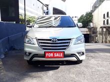 Toyota Kijang Innova 2.0 G Bensin AT 2014 Silver Km.60rb DP 19jt