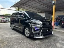 2009 Toyota Vellfire 2.4 Powerboot SeatHitam
