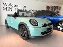 2025 MINI Cabrio 2.0 Cooper S Convertible Cabriolet (MINI Certified)
