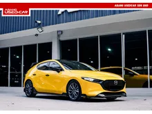 Mazda 3 2.0 SKYACTIV-G High Plus Hatchback FACELIFT BODYKIT JWIDE PANORAMIC SUNROOF AKRAPOVIC EXHAUST PADDLE SHIFT SPORT MODE PREMIUM LEATHER SEATS